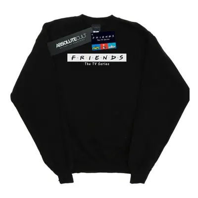 (S, Black) Friends Womens/Ladies Logo Block Sweatshirt