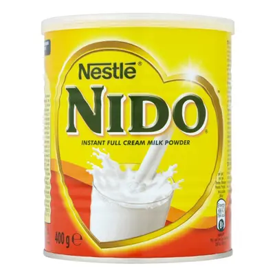 Nido Instant Full Cream Milk Powder Tin 400g ( pack of )