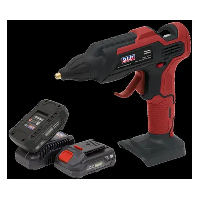 Cordless Glue Gun Kit 20V 2Ah SV20 Series - Batteries