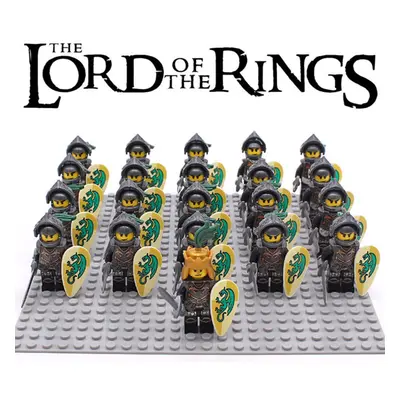 (21PCS Kingdoms Knight) 21PCS Lord Of The Rings Minifigures Fit Lego Kid Toys