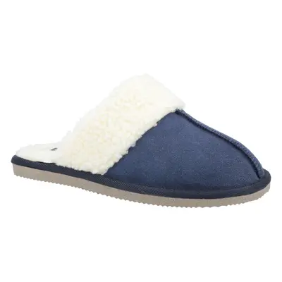 (Blue, (Adults')) Hush Puppies Arianna Suede Women's Navy Slippers