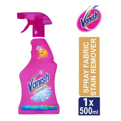 Vanish Oxi Action Versatile Spray Fabric Stain Remover 500ml Energy Lift