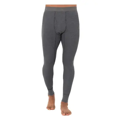 Fruit of the Loom Men's Recycled Waffle Thermal Underwear Bottom Grey