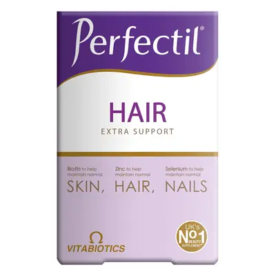 Vitabiotics Perfectil Plus Hair Tablets With Biotin, Selenium and Zinc 60's