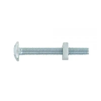 M6 x ROOFING BOLTS & NUTS BZP (200)