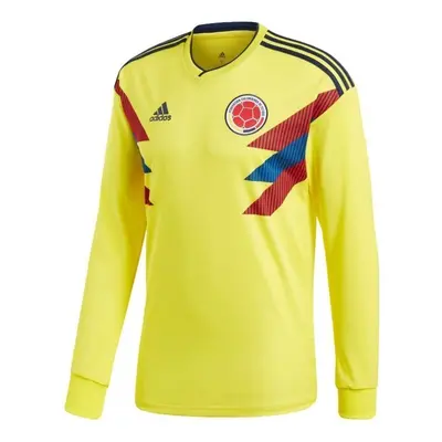 Adidas Colombia Home Replica Jersey World Cup Russia [Long Sleeve