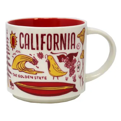 Starbucks Been There Series california ceramic Mug, Oz