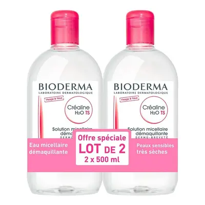 Bioderma Crealine TS H2O Micelle Solution x 500ml