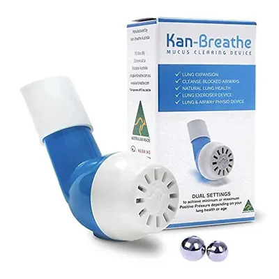 Natural Lung Exerciser & Mucus Removal Device - Naturally Clear Mucus from Airways & Improve Lun