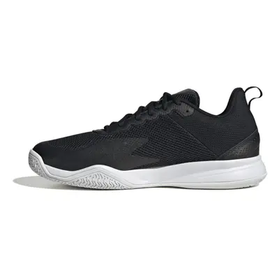 adidas Men's Courtflash Speed Sneaker Core Black/White/Matte Silver