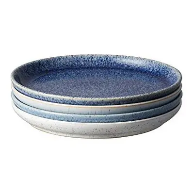 Denby Studio Blue Piece Medium Plate Set, centimeters