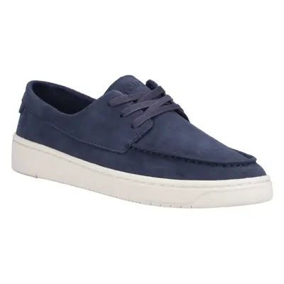 (Blue, (Adults')) TOMS TRVL Lite London 100% Cow Men's Navy Lace-Up Shoes