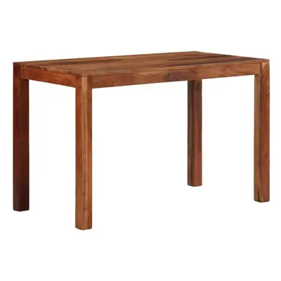 vidaXL Dining Table 120x60x76 cm Solid Wood Acacia dining room table