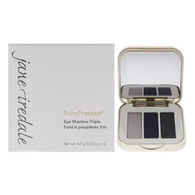 PurePressed Eyeshadow Triple - Blue Hour by Jane Iredale for Women - 0.06 oz Eye Shadow