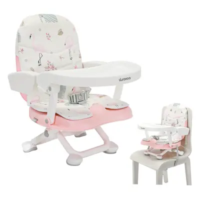 (Pink) UBRAVOO Portable High Chair