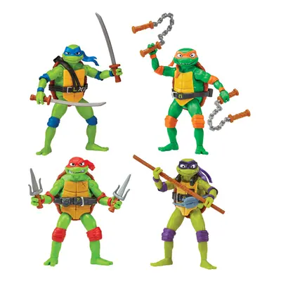 Teenage Mutant Ninja Turtles: Mutant Mayhem Basic Figure Turtle 4-Pack