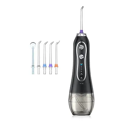 Water Flosser for Teeth Cordless with Modes, Lychico 300ML Portable Oral Irrigator Gravity Ball,