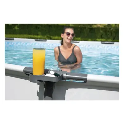 Bestway Flowclear Cup Holder For drinks and bath towels Steel Pro Max Pool Tray