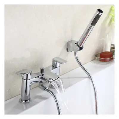 Centa Waterfall Bath Shower Mixer Tap with Shower Kit