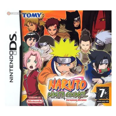 Naruto Ninja Council Nintendo DS Game