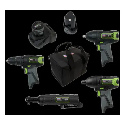 4 x 10.8V SV10.8 Series Cordless Combo Kit - Batteries