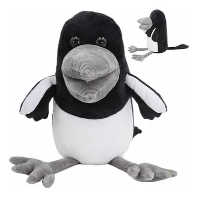 22CM Steve and Maggie Plush Figure Toy Black Bird Crow Stuffed Animal Doll