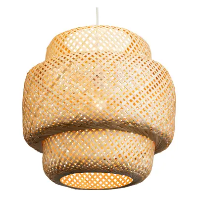 Rattan Sand Large Ceiling Light Lamp Shade - 45cm - Shade Only