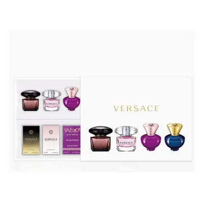 Versace Womens Luxury Miniature Fragrance Set