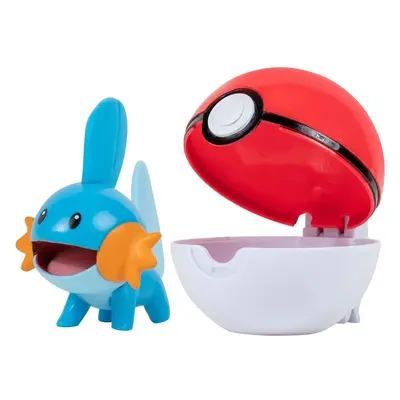 Pokemon Clip'n'Go Pok? Balls - Gobou & Pok?ball Unisex Articulated Figure Multi-Coloured Plastic