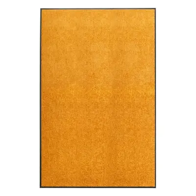 vidaXL Doormat Washable Orange Home Garden Barrier Entrance Rug for Front Door