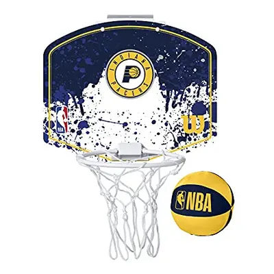 Mini NBA-Team Basketball Hoop, INDIANA PACERS, Plastic