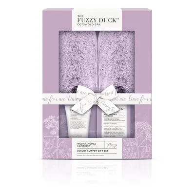 The Fuzzy Duck Cotswold Spa Luxury Slipper Gift Set (Pack of 1) - Vegan Friendly