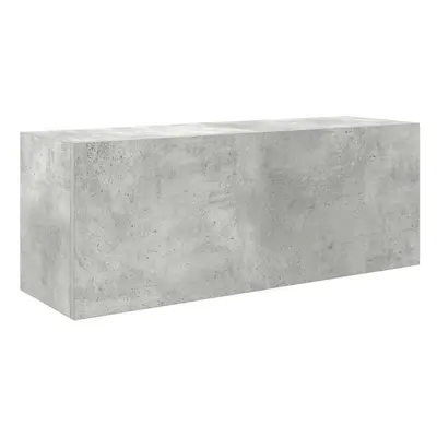 (concrete grey, x x cm) vidaXL Bathroom Wall Cabinet Hanging Wall Storage Cupboard Engineered Wo