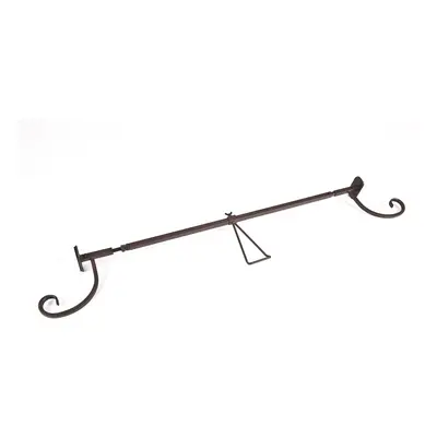 [Front Door Garland Hanger] - Adjustable to Different Door Widths | Heavy-Duty Cast Iron | Decor