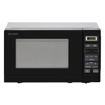 Sharp R220DKM 20L Freestanding Microwave - Auto Programmes & Defrost Function - Black