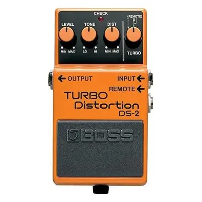 Boss DS-2 Turbo Distortion Pedal with Remote Jack