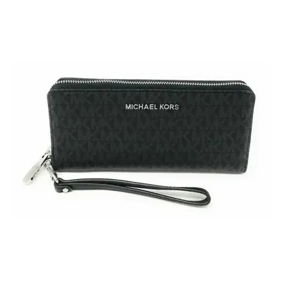 Michael Kors Jet Set Women?s Leather Travel Continental Wristlet Walle