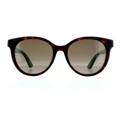 Gucci Sunglasses GG0702SKN Havana With Green and Red Brown Gradient