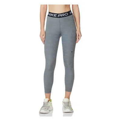 Nike Womens Mid Rise Tight Crop Leggings Gray | Black