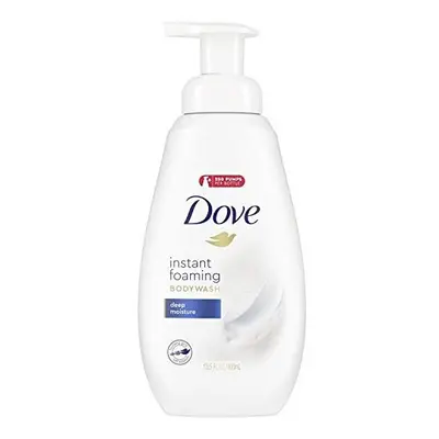 Dove Shower Foam Body Wash with NutriumMoisture Technology Deep Moisture Moisturizing Bodywash f