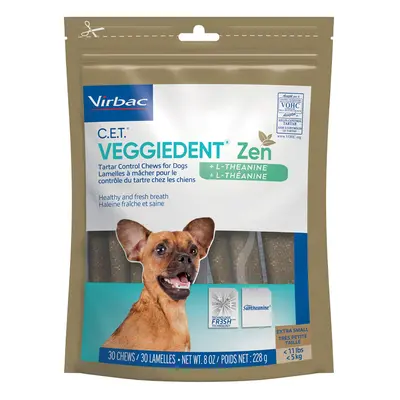 cET VEggIEDENT Zen Tartar control chews for Dogs - Extra Small