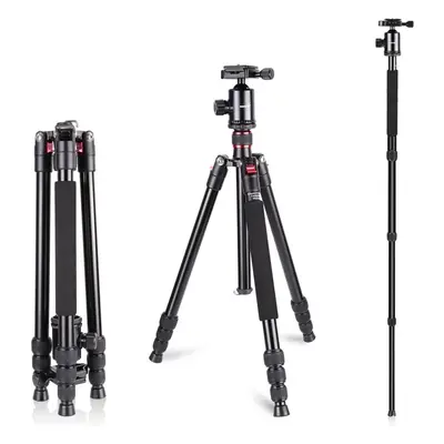 Neewer Aluminum Alloy inches/162 Centimeters Camera Travel Tripod Monopod with Degree Ball Head,