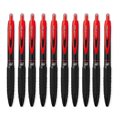 Signo - Fine Retractable Rollerball Pen - Pack of - Red Ink - UMN-307