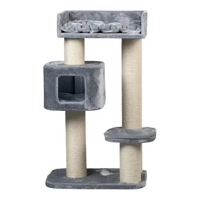 RHRQuality Cat Tree Devon Rex Light Grey