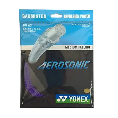 Yonex BG Aerosonic Badminton String - Purple