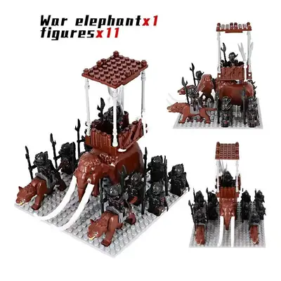 (Orc Mammoth Legion Set 13) Orc Mammoth Legion Elephant Legion Game of Thrones Assembly Lord of 