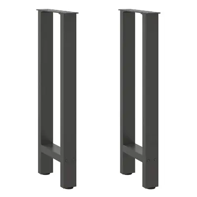 (anthracite, x (72-73) cm/ pcs) vidaXL Coffee Table Legs Desk Legs Metal Furniture Legs Bar Stan