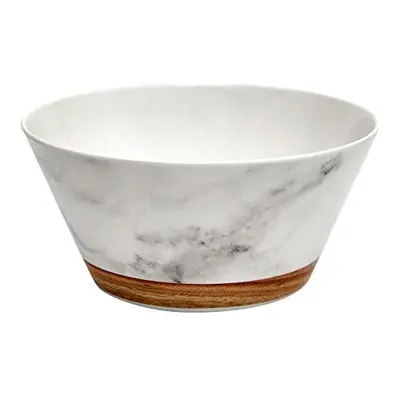 Marble Wood Melamine Set of Bowls Camping Picnic BBQ