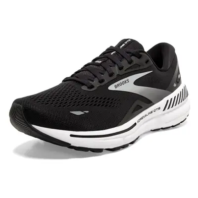 Brooks Womens Adrenaline GTS Supportive Running Shoe - Black/White