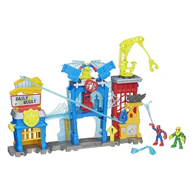 Hasbro Playskool Heroes Sha Spider Man Web Quarters Toy